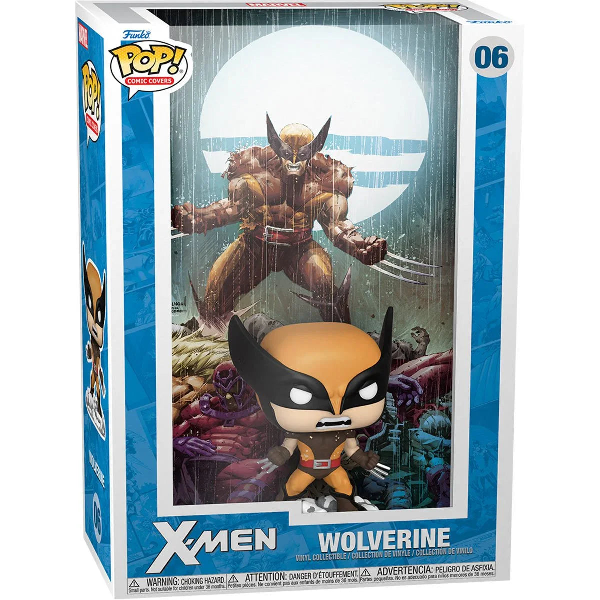 Funko Pop! Comic Covers #06 - X-Men - Wolverine Comic Cover Hardcase and Vinyl Figure (61501) LOW STOCK