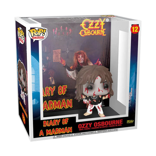 Funko Pop! Albums #12 - Ozzy Osbourne - Diary of a Madman Album Figure with Case (56723) LOW STOCK